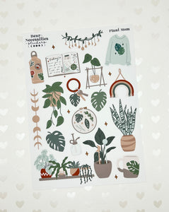 Plant Mom- Sticker Sheets