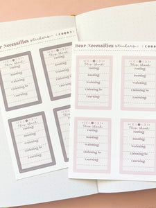F-006-This Week Boxes-Planner Sticker Sheet