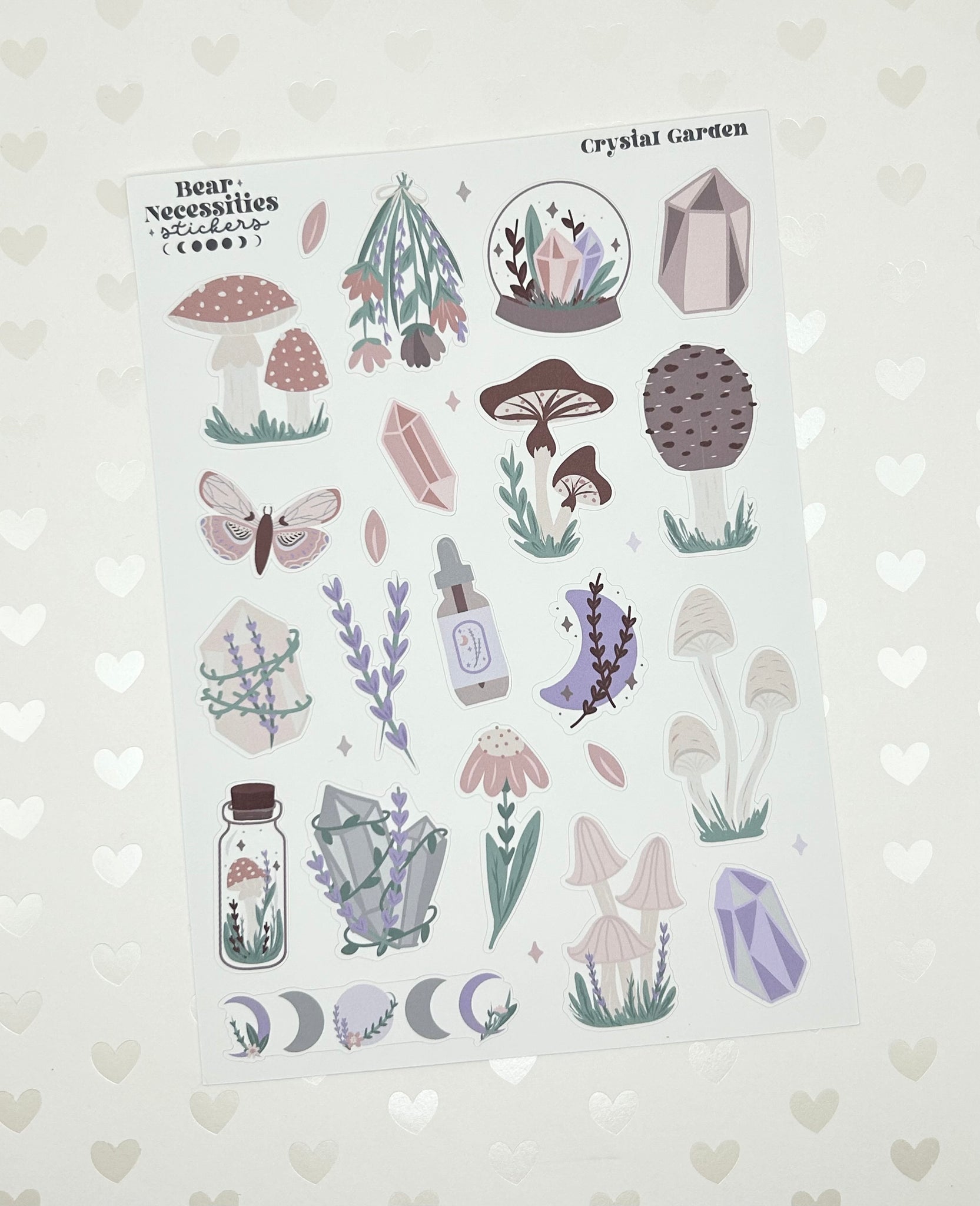 Crystal Garden- Sticker Sheet