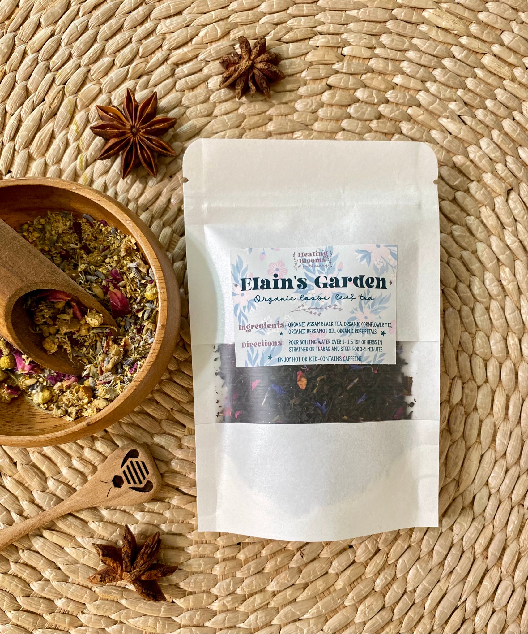 Elain's Garden-Organic Loose Leaf Tea